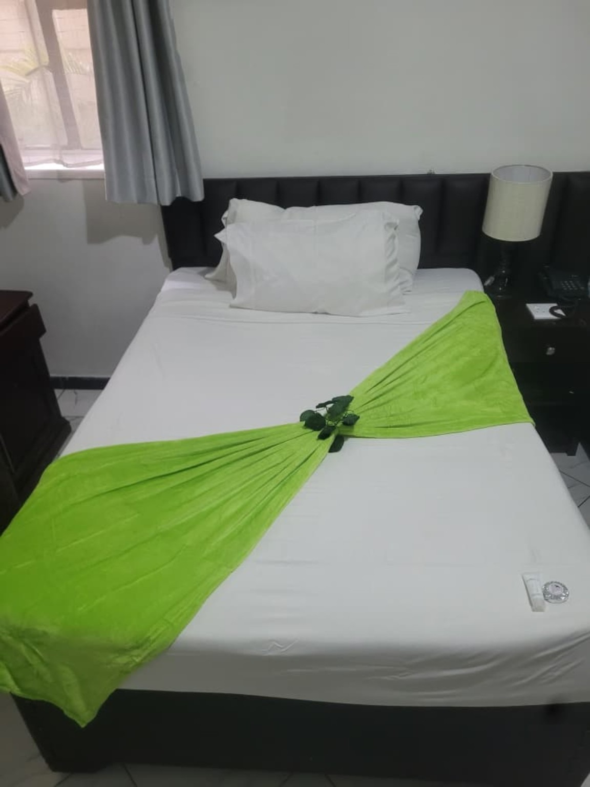 Standard Suite bedroom at The Standard Hotel